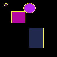 [segmented blobs]